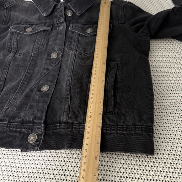 Free People Rumors Dark Denim Jean Jacket - Picture 8 of 10
